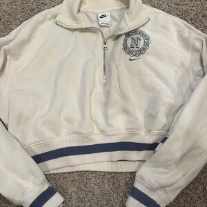 Nike sportswear cropped 1/2 zip